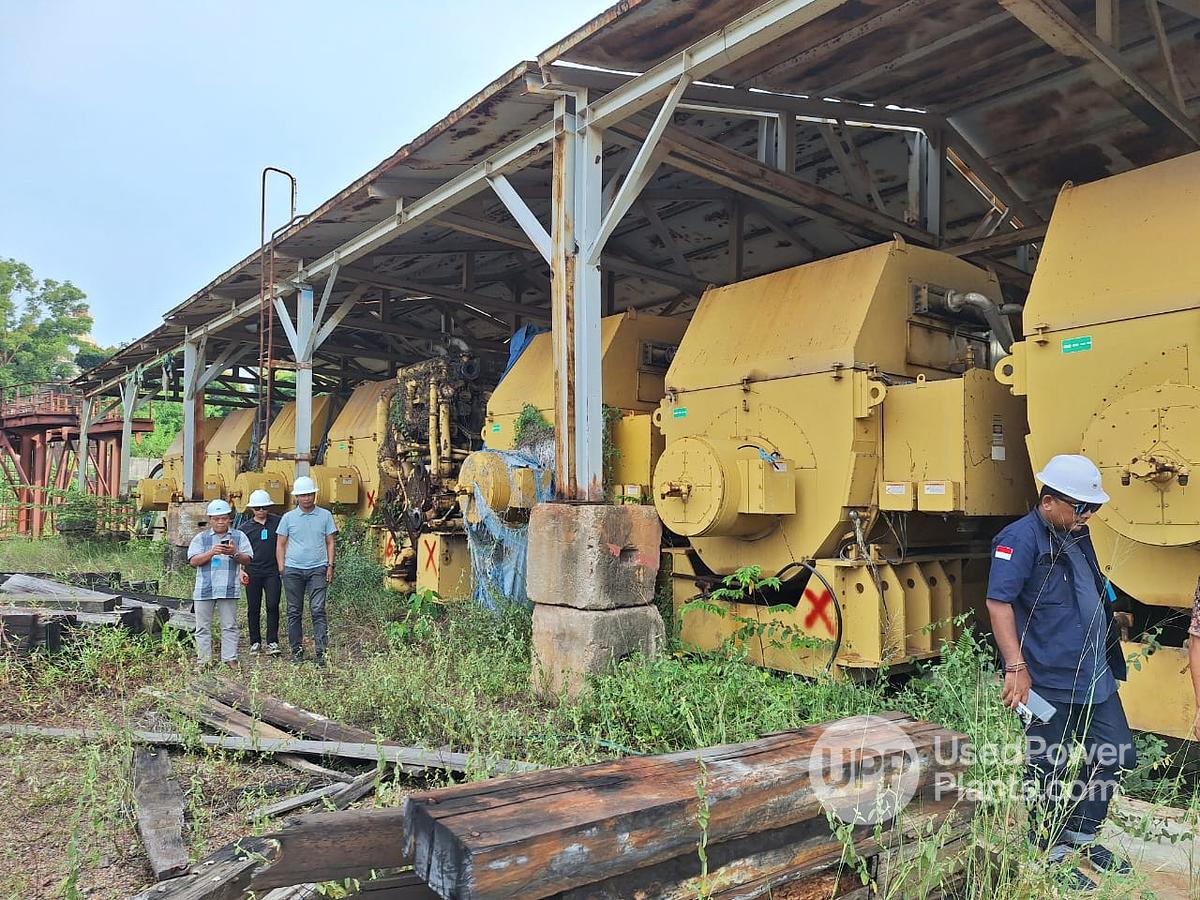 Used Caterpillar 3616 HFO Generators
