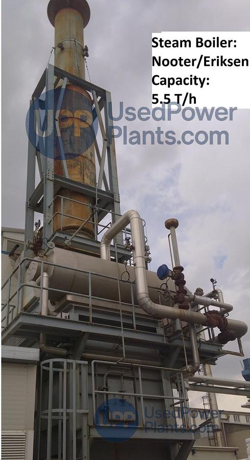 Used 8.4 MW 2011 Used Bergen Rolls Royce B35:40V20AG Complete Gas Power Plant