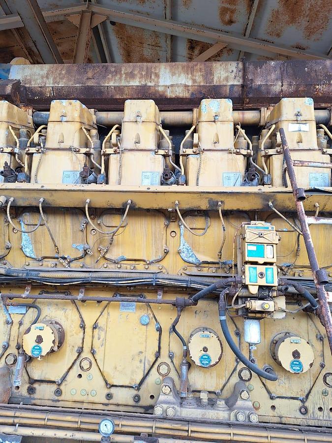 Used Caterpillar 3616 HFO Generators