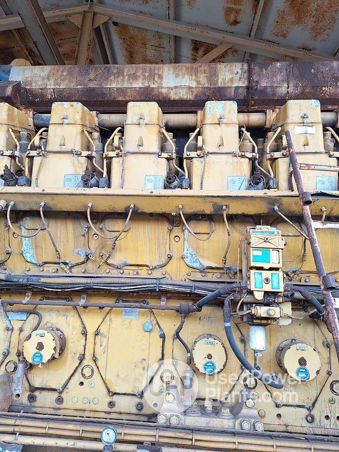 Used Caterpillar 3616 HFO Generators