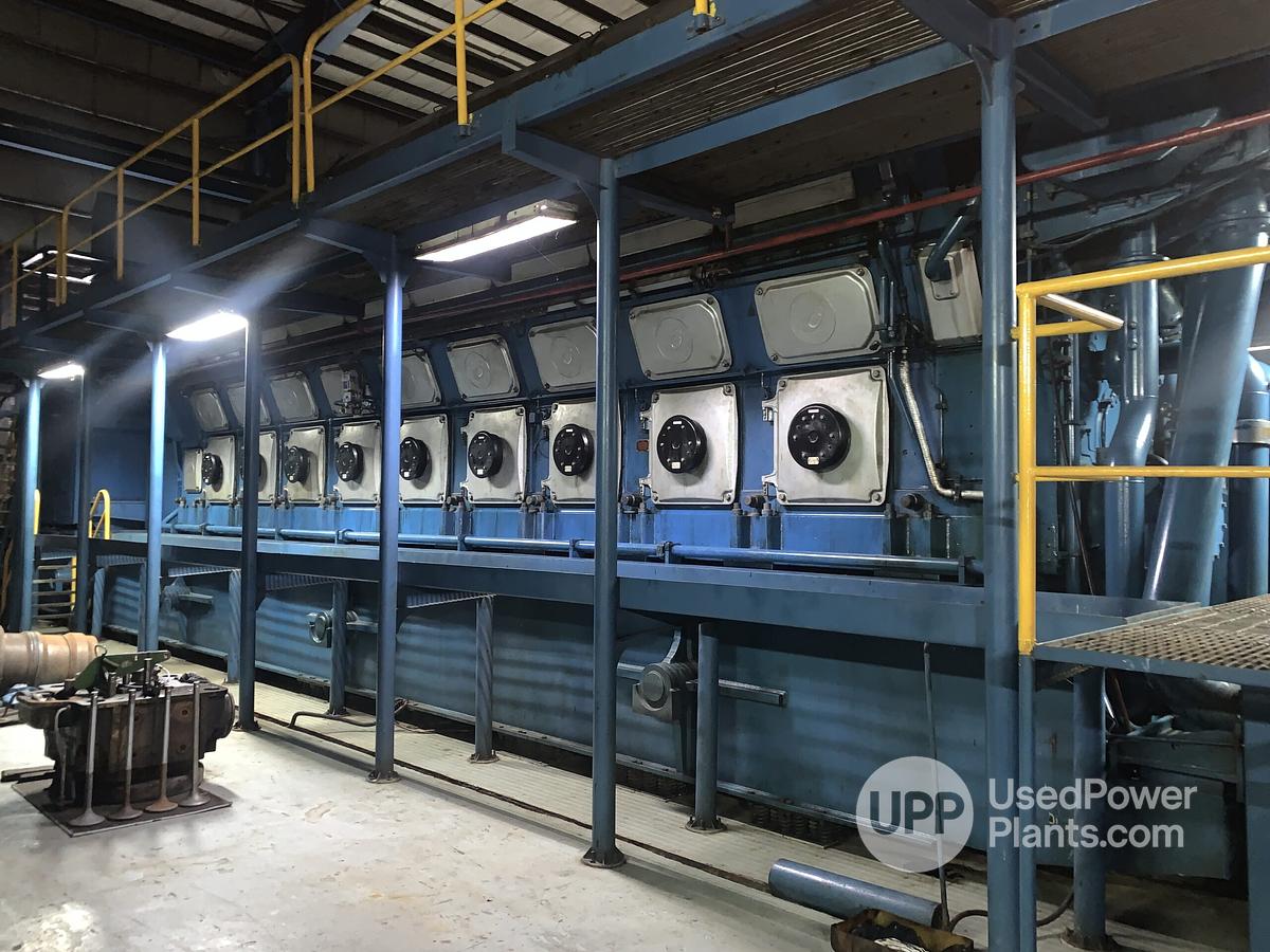 Used 119 MW Used Wartsila 18V46 HFO Power Plant For Sale