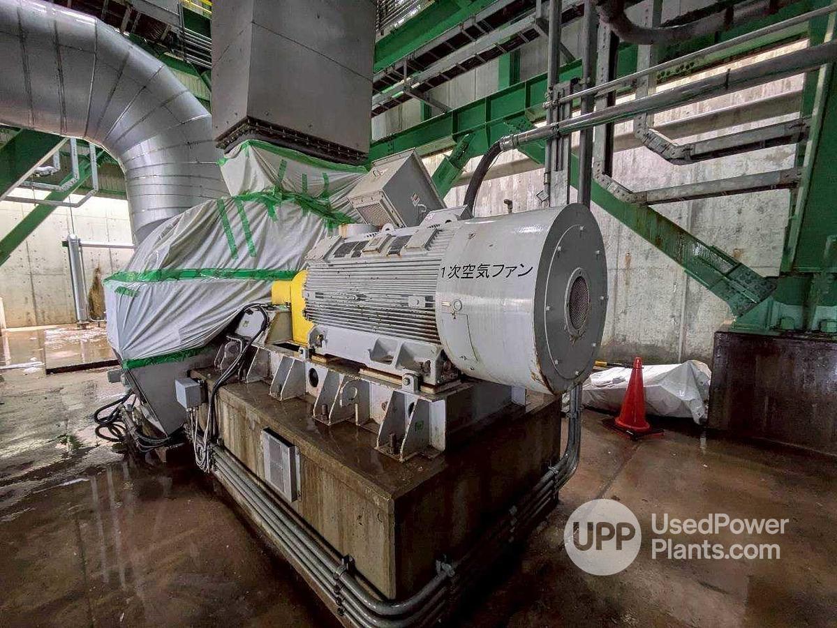 Used 54 MW 2020 Siemens Biomass Steam Turbine Power Plant 60 Hz