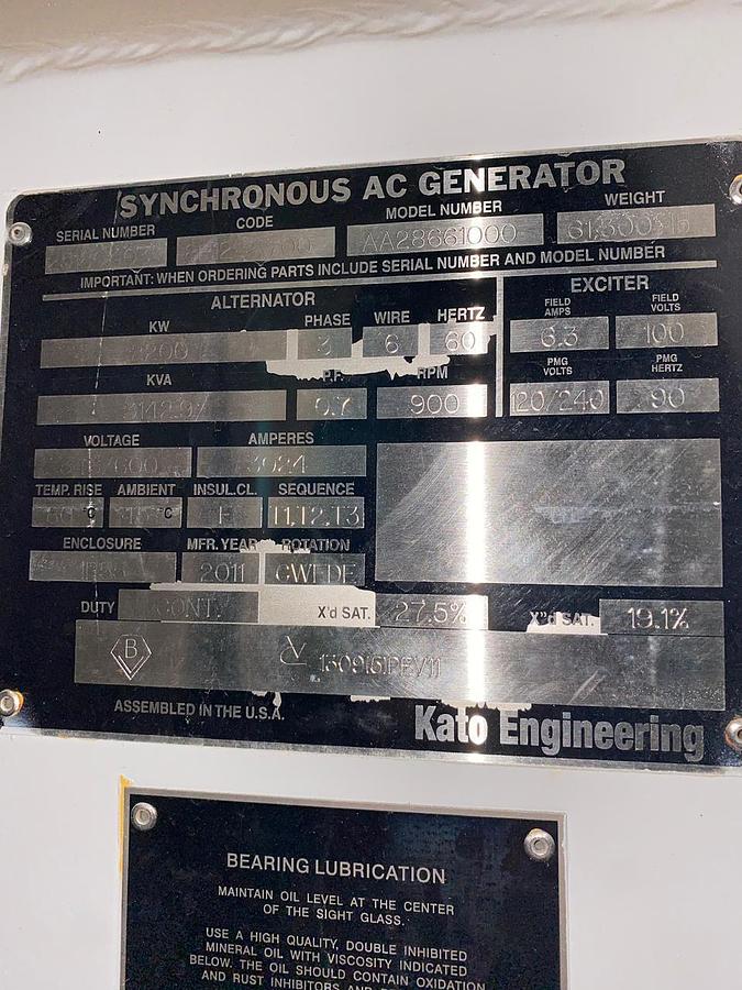 Caterpillar C280-8 Gensets New