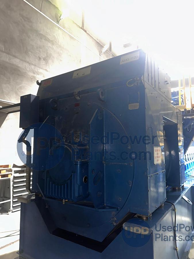 Used Wartsila 20V34SG Gas Power Plant 9.7 Megawatts