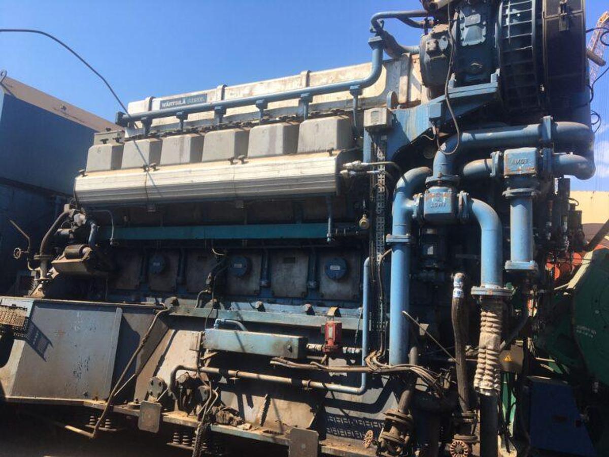 Used Wartsila Nohab WN 12V25 Engine