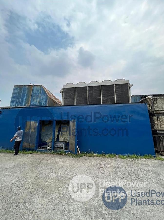 Used 2 MW 2012 MWM 2020V20 Containarised Gensets