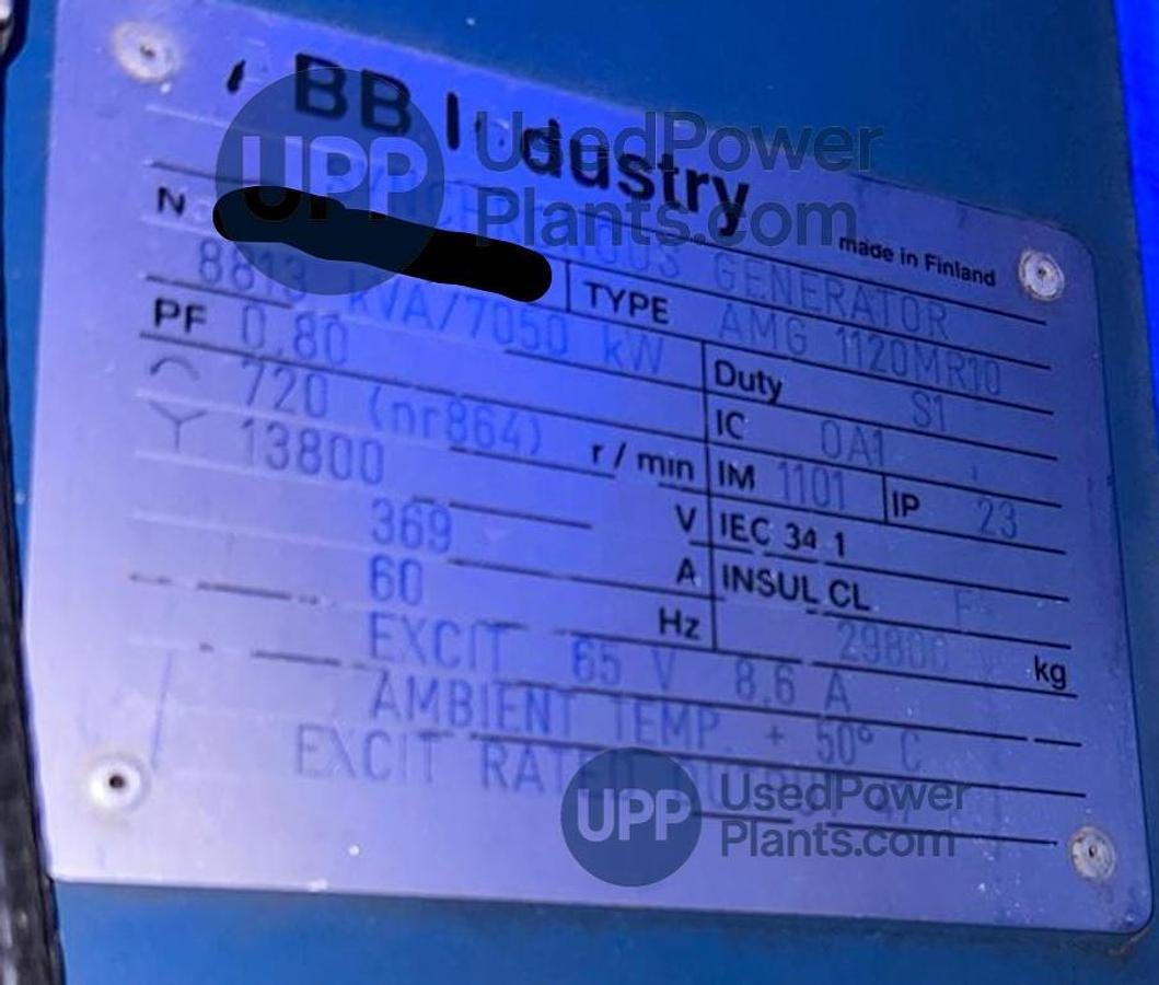 Used 29.1 MW Used Wartsila W18V32 HFO Power Plant For Sale