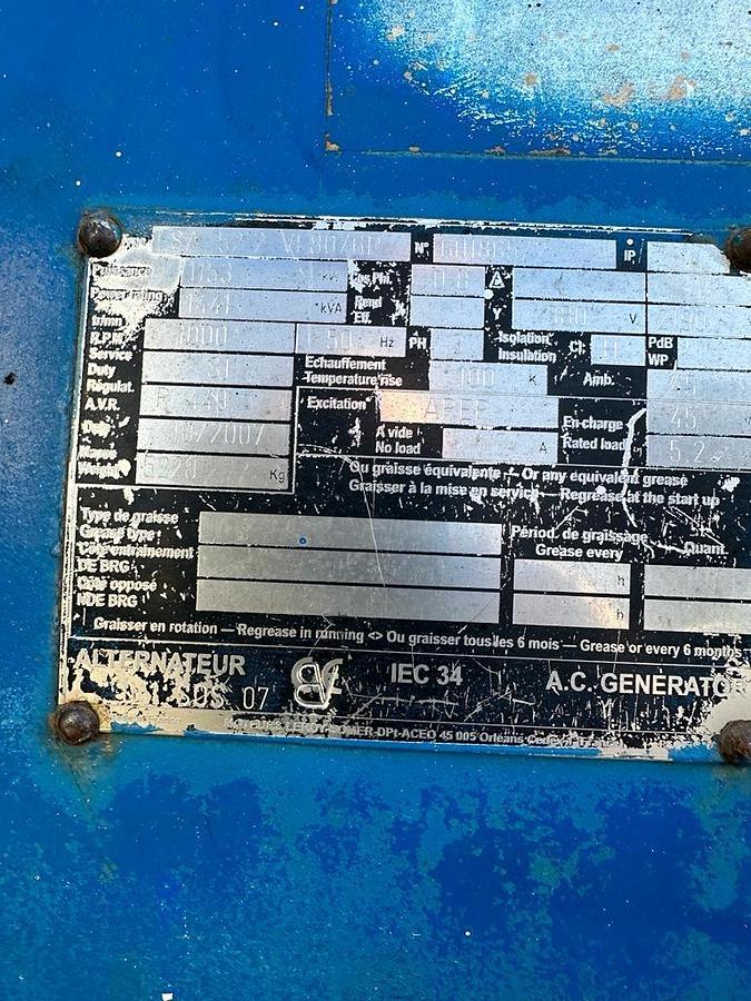 Used Wartsila 6L20 Genset