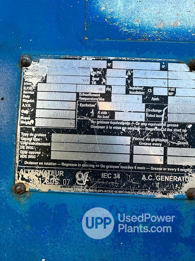 Used Wartsila 6L20 Genset
