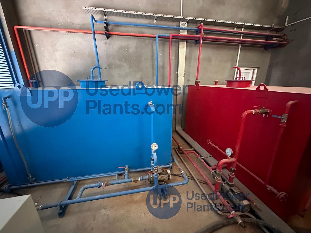Used Wartsila 20V34SG Gas Power Plant 9.7 Megawatts