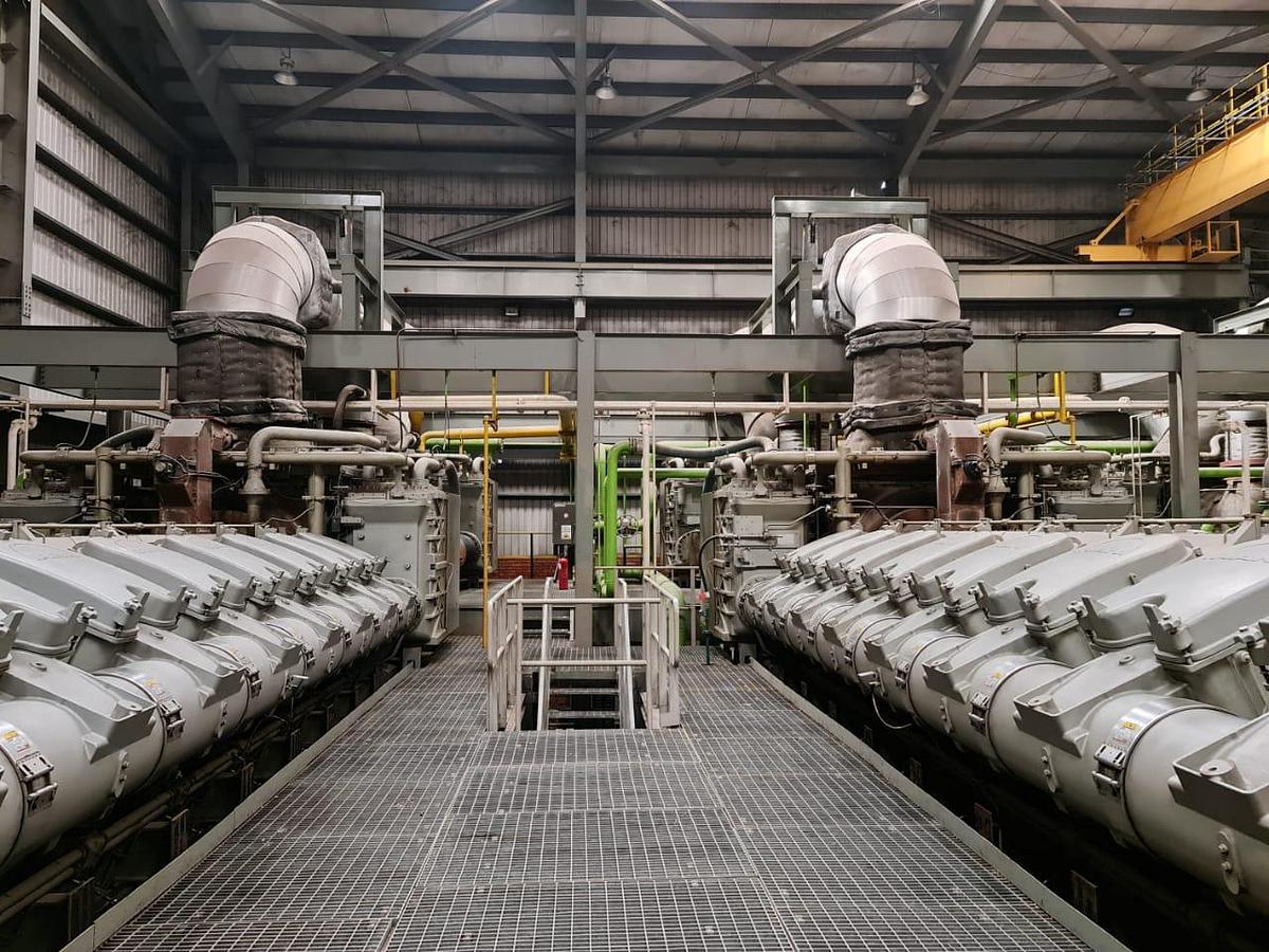 Used 59.4 MW MAN 18V48/60TS Complete Power Plant