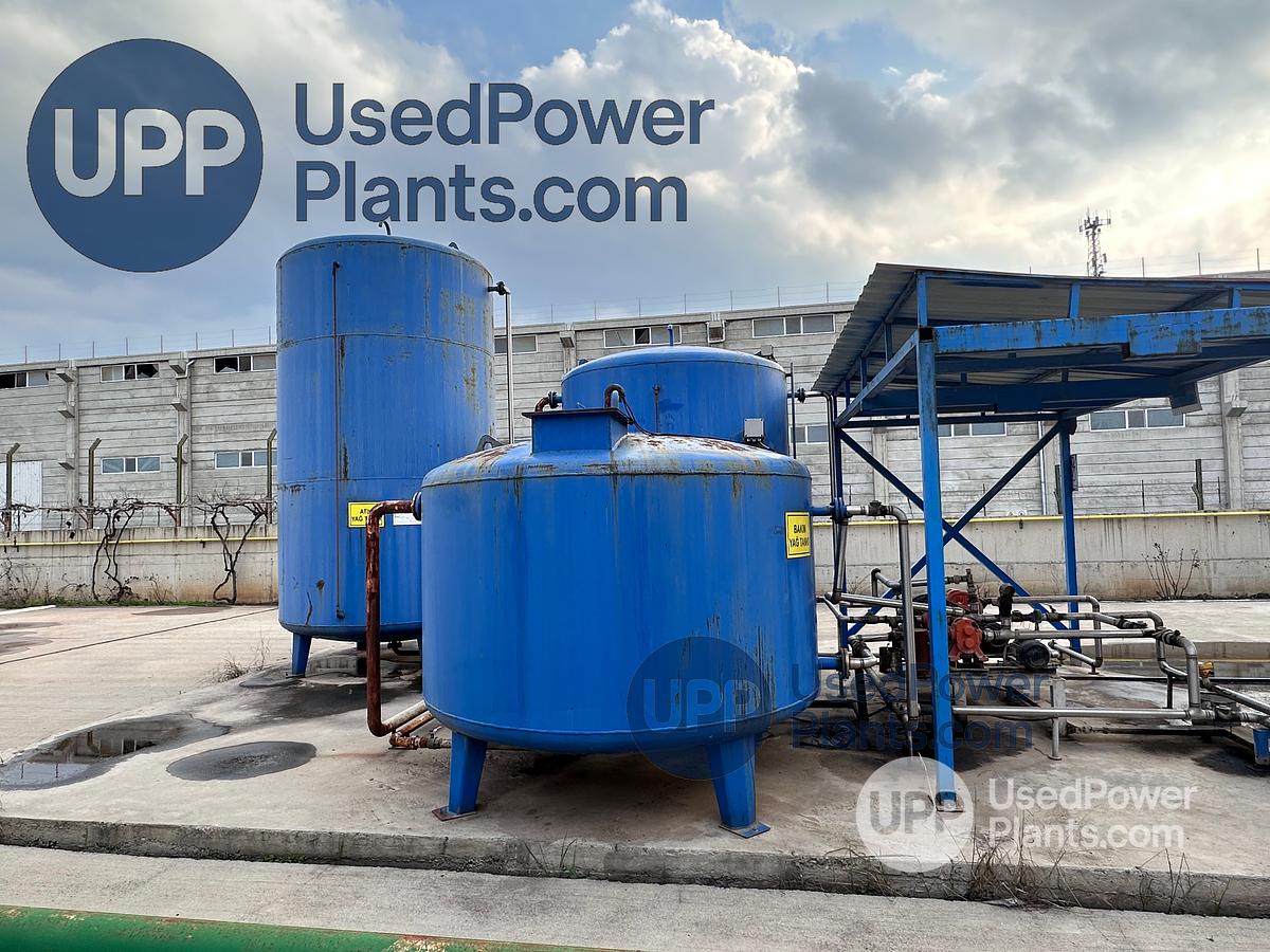 Used Wartsila 20V34SG Gas Power Plant 9.7 Megawatts