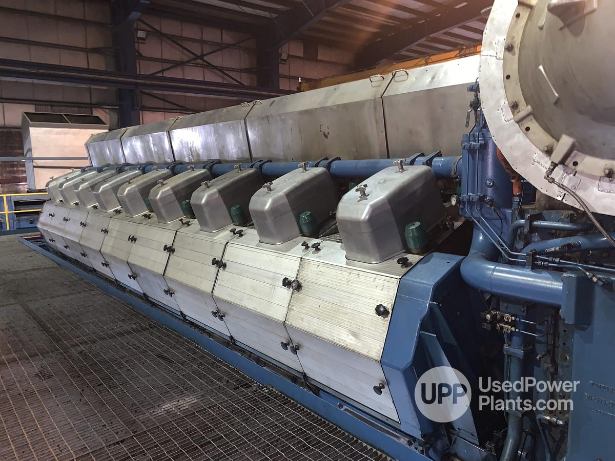Used 119 MW Used Wartsila 18V46 HFO Power Plant For Sale
