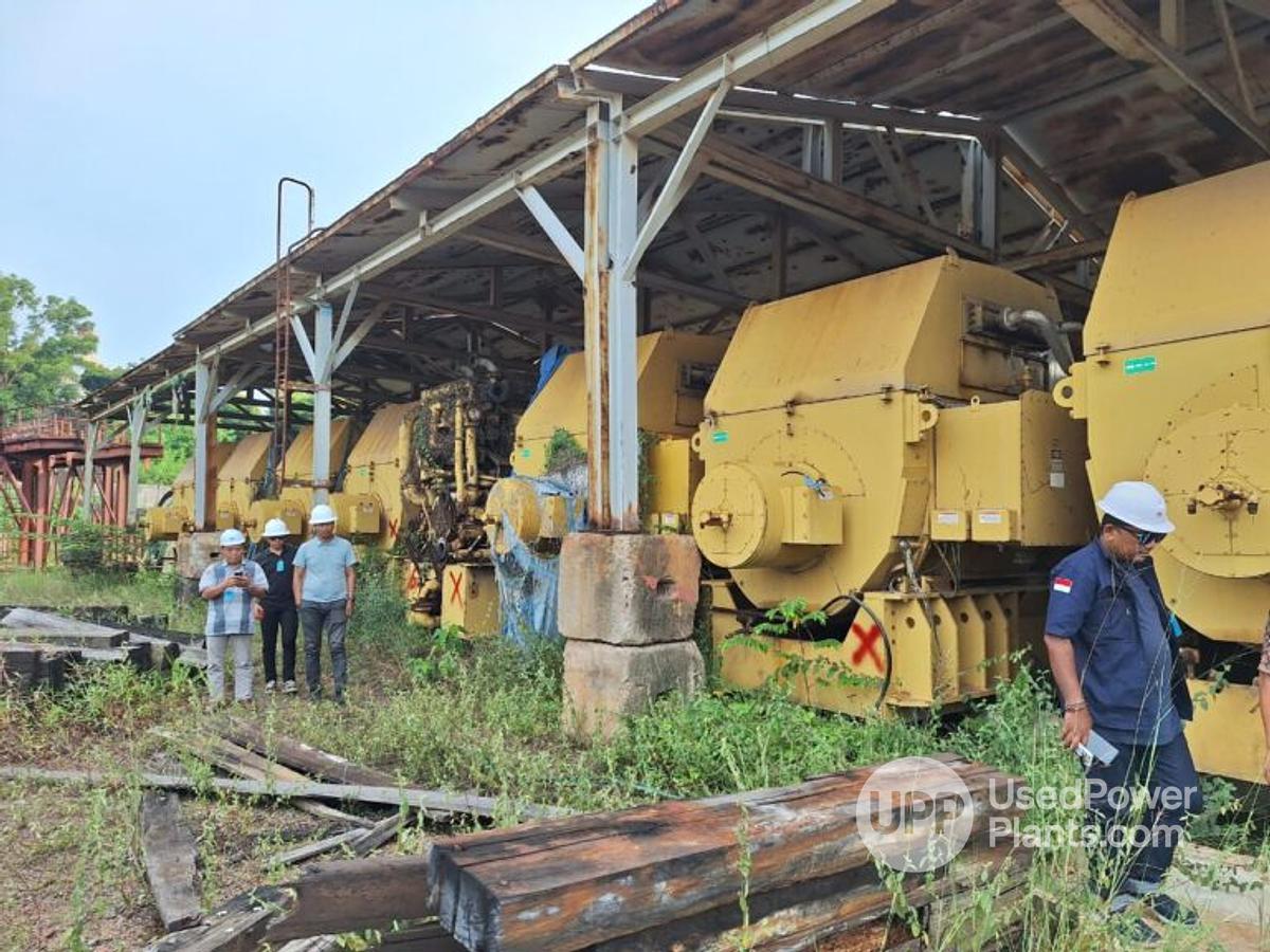 Used Caterpillar 3616 HFO Generators