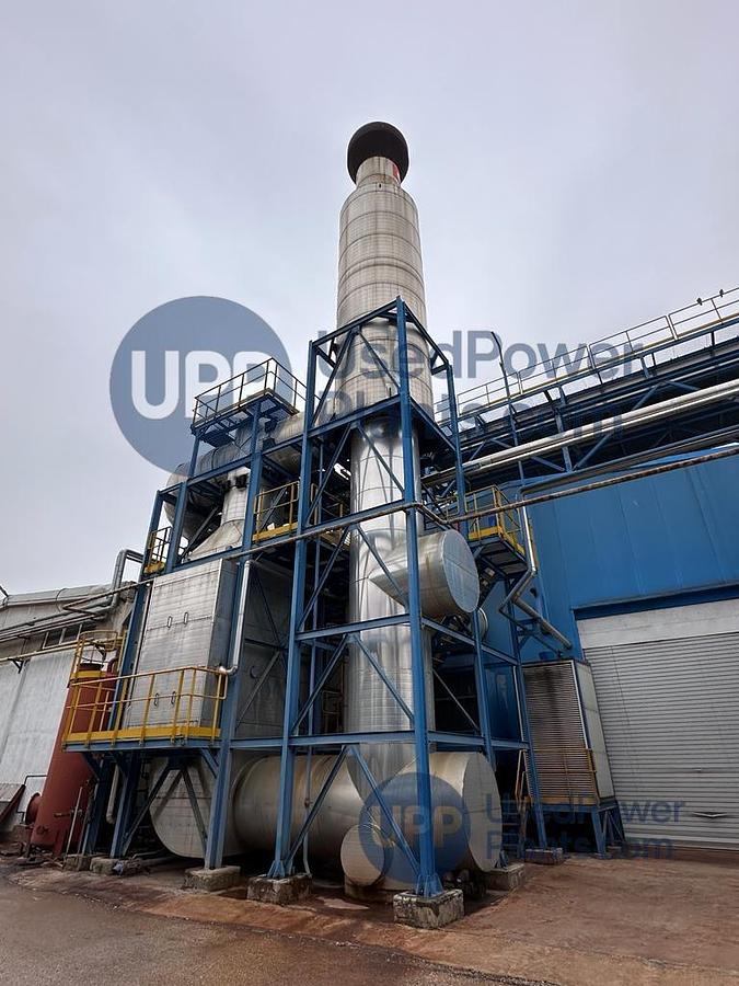 Used Wartsila 20V34SG Complete Gas Power Plant 9.7 MW