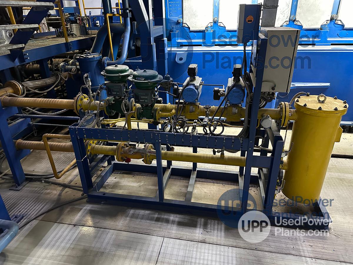 Used Wartsila 20V34SG Complete Gas Power Plant 9.7 MW