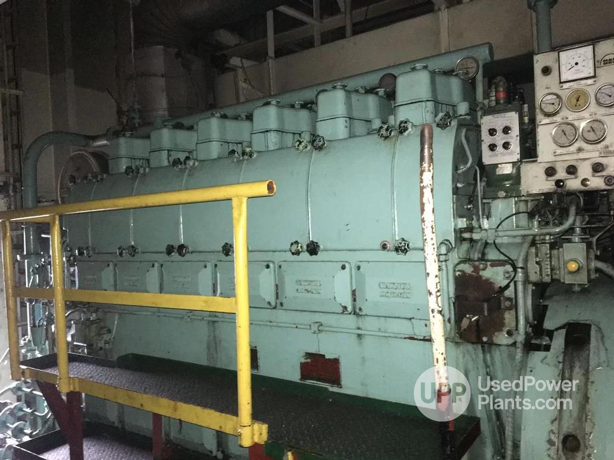 Used Sang Yong MAN 8L23/30H Engine