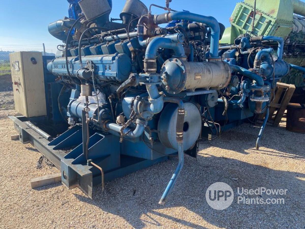 Used Wartsila SACM UD25V12S4D Gensets