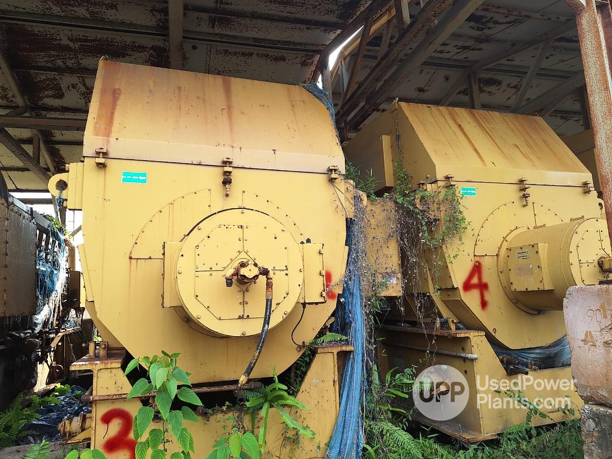Used Caterpillar 3616 HFO Generators