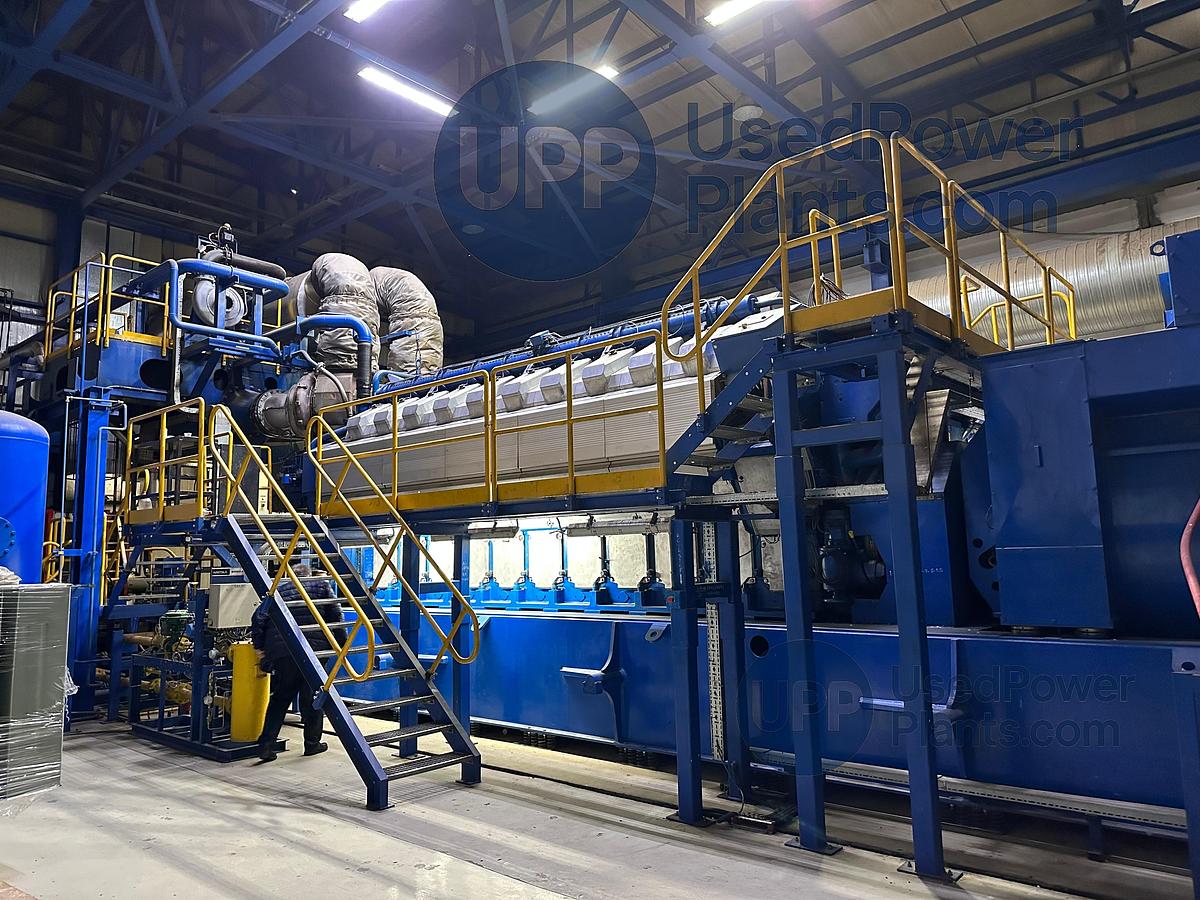 Used Wartsila 20V34SG Complete Gas Power Plant 9.7 MW