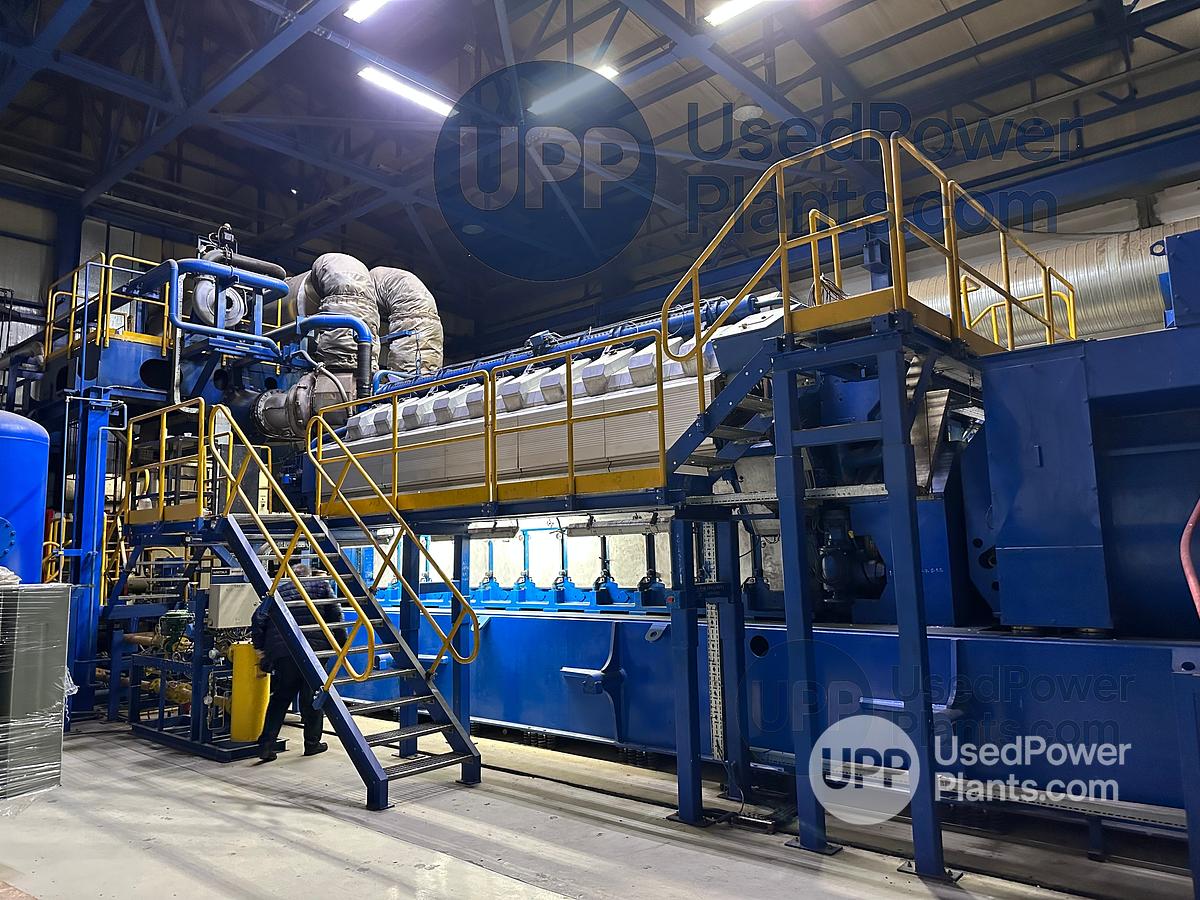 Used Wartsila 20V34SG Complete Gas Power Plant 9.7 MW