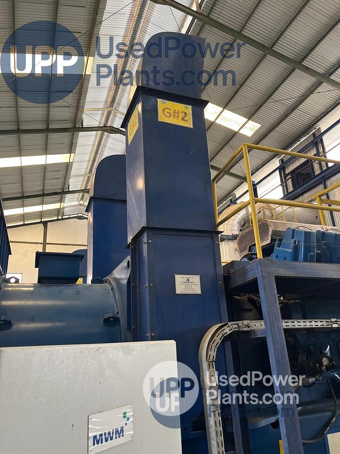 Used 17.2 MW 2015 Used MWM 2032V16 Power Plant