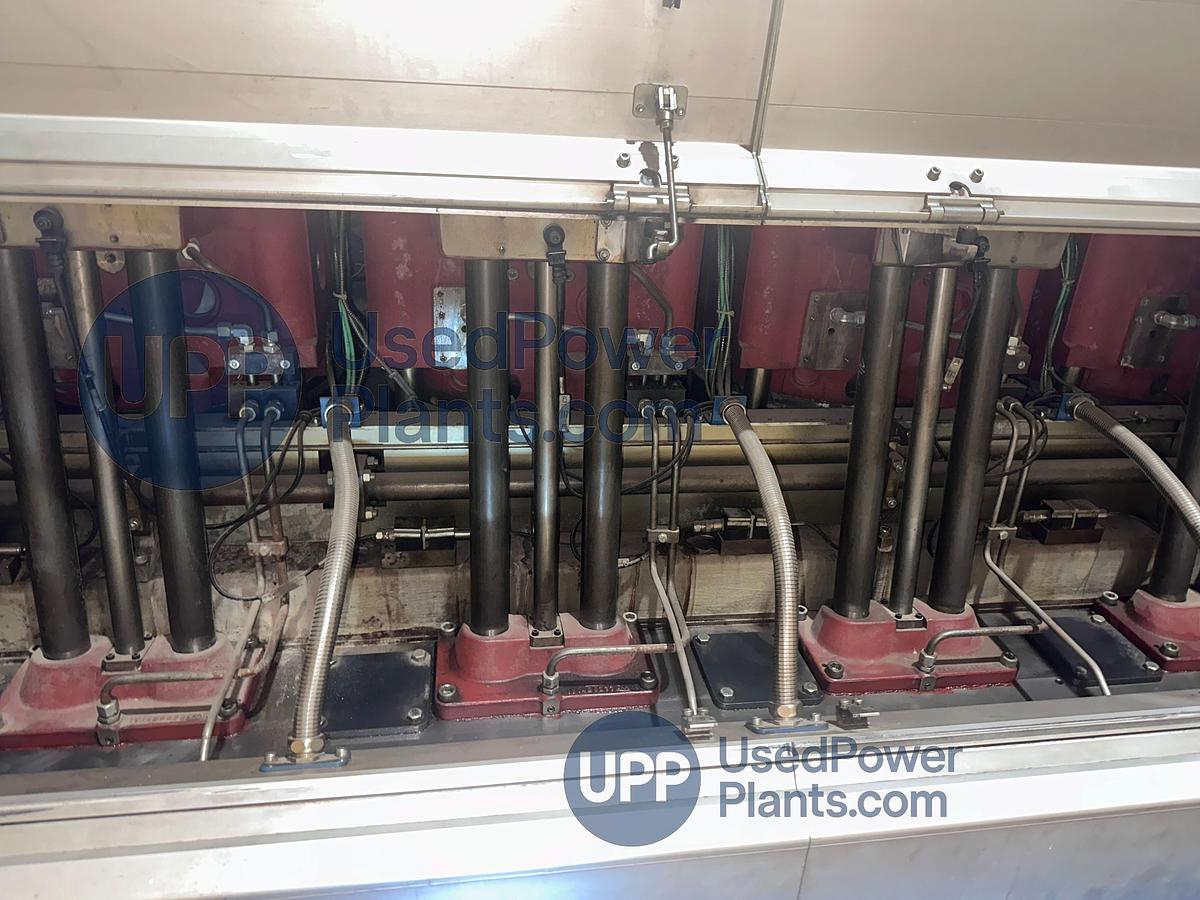 Used Wartsila 20V34SG Gas Power Plant 9.7 Megawatts