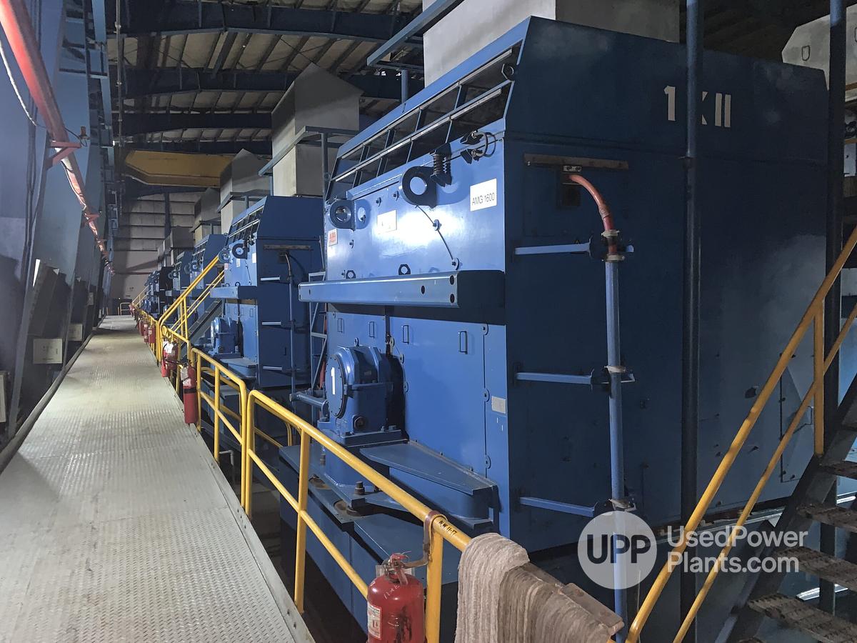 Used 119 MW Used Wartsila 18V46 HFO Power Plant For Sale