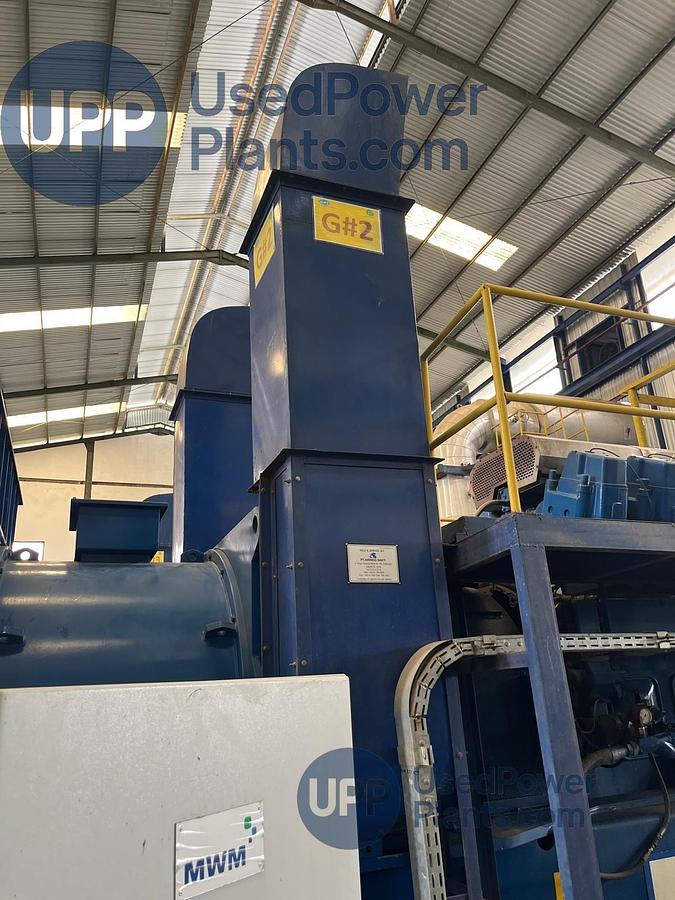 Used 17.2 MW 2015 Used MWM 2032V16 Power Plant