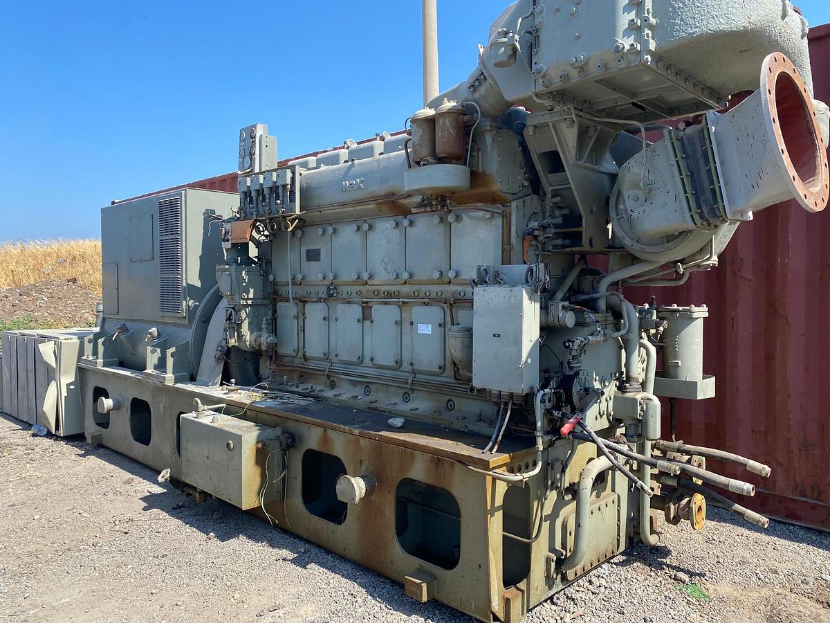 Used MaK 6M282 Genset