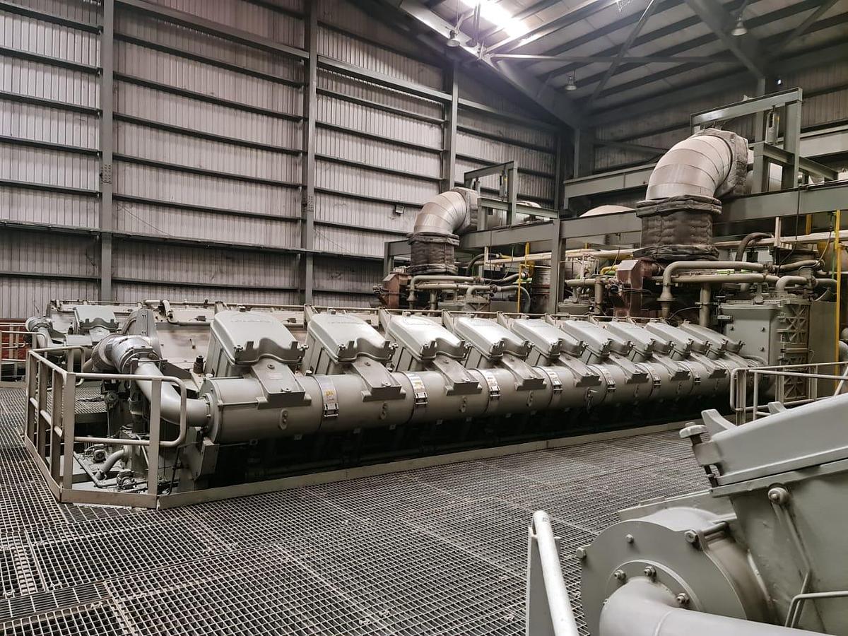 Used 59.4 MW MAN 18V48/60TS Complete Power Plant