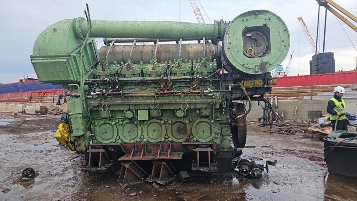 Used Wichmann 10V28 Complete Engine