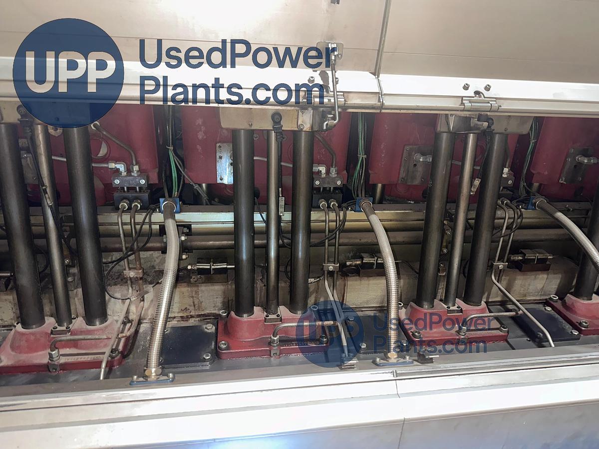 Used Wartsila 20V34SG Gas Power Plant 9.7 Megawatts