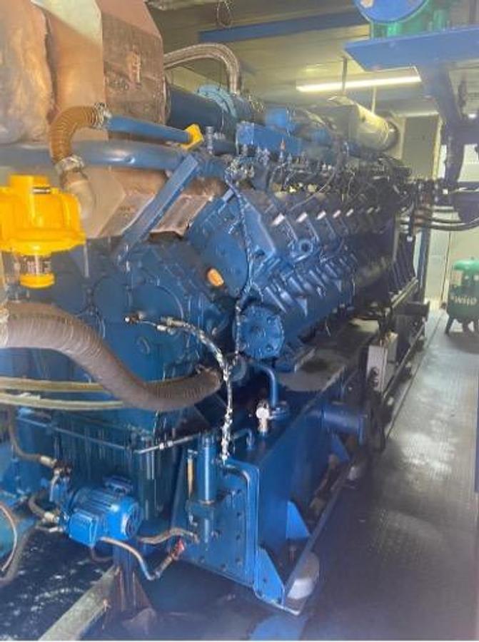 Used 4.8 MW 2016 MWM TCG 2020V16 Natural Gas