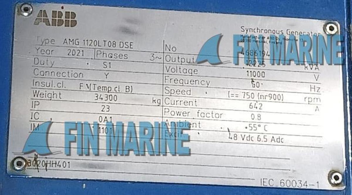 Used 20 MW Wartsila 20V34DF Complete Tri Fuel Power Plant