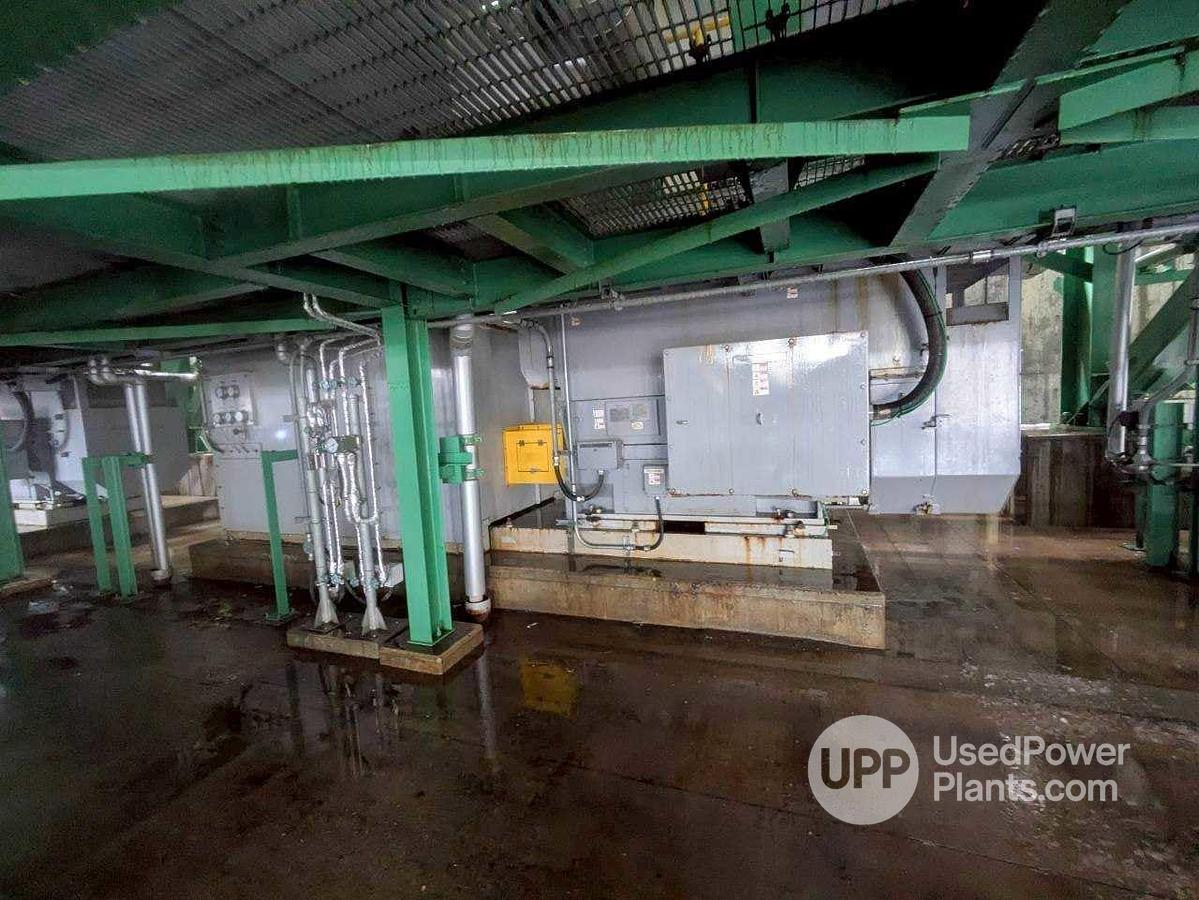Used 54 MW 2020 Siemens Biomass Steam Turbine Power Plant 60 Hz