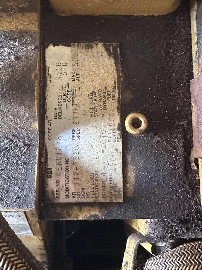 Used Caterpillar 3516 Containerized Gas Generator System