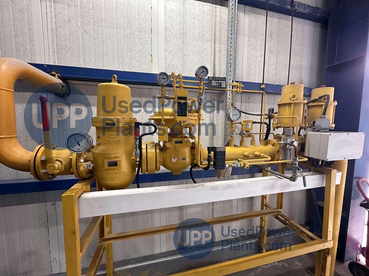 Used 8.4 MW 2011 Used Bergen Rolls Royce B35:40V20AG Complete Gas Power Plant