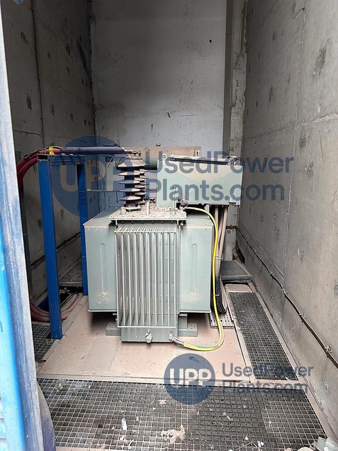 Used Wartsila 20V34SG Complete Gas Power Plant 9.7 MW
