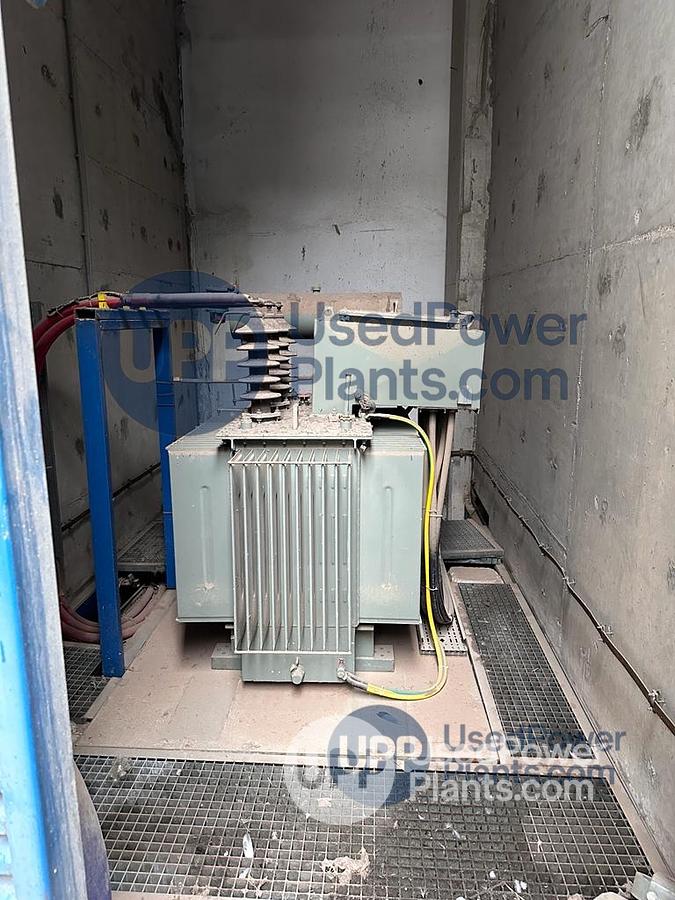 Used Wartsila 20V34SG Complete Gas Power Plant 9.7 MW