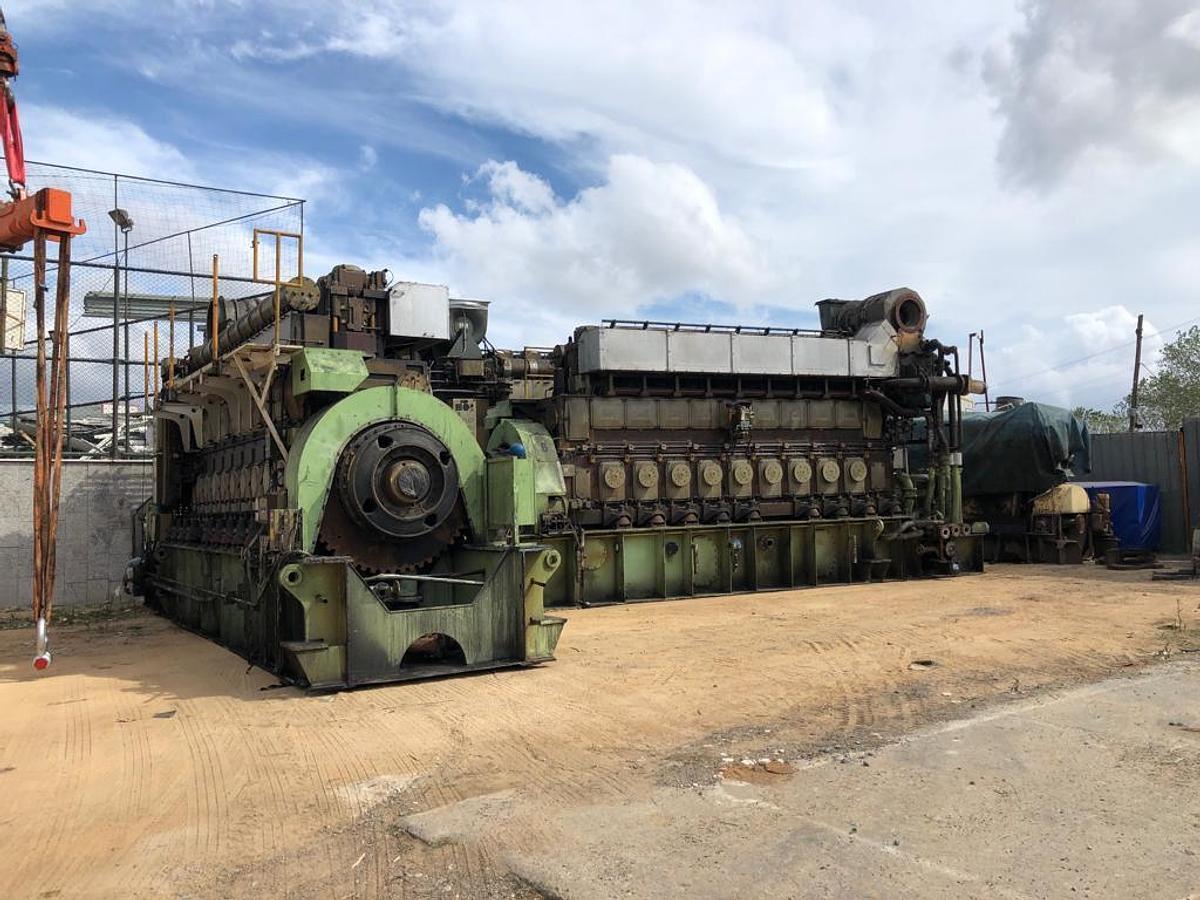 Used MAN 9L32/40 Complete Engine