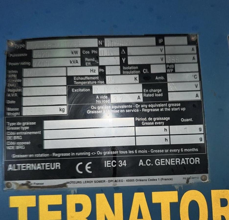 Used 6.3 MW 1 unit Wartsila 18V32DF Dual Fuel Power plant