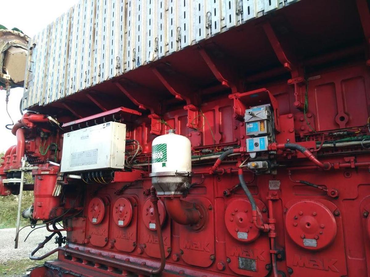 Used MaK 9M25 Engines