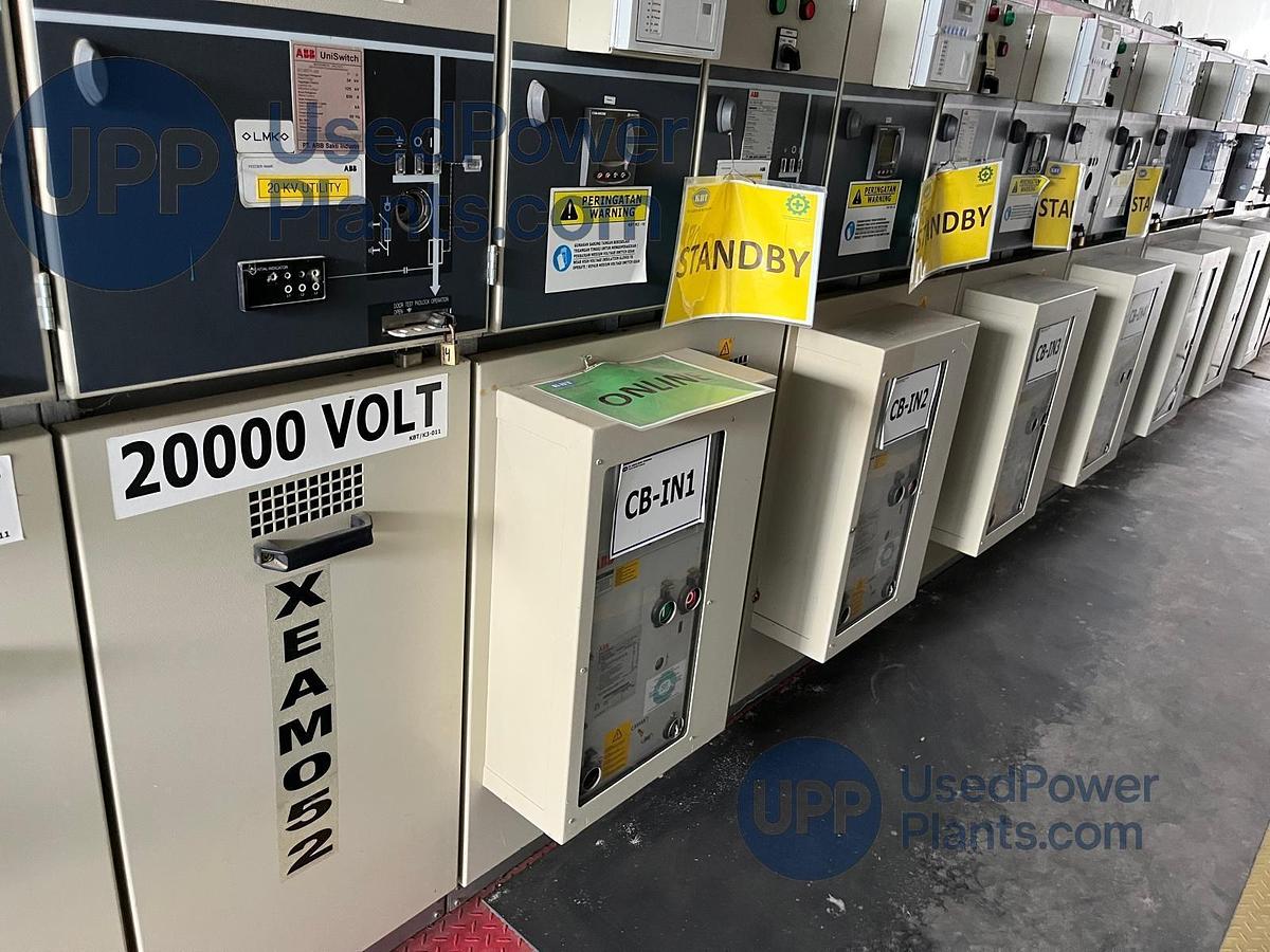 Used 17.2 MW 2015 Used MWM 2032V16 Power Plant