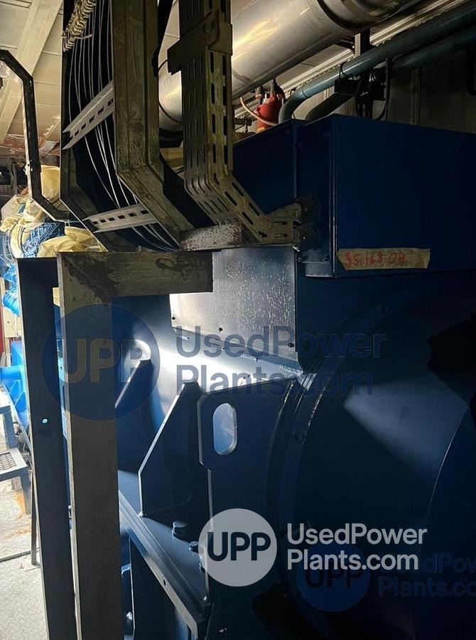 Used 2 MW 2012 MWM 2020V20 Containarised Gensets