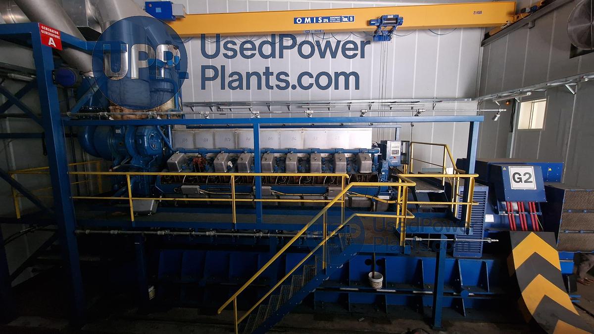 Used Used 13.5 MW Wärtsilä 18V32LN HFO Power Plant for Sale