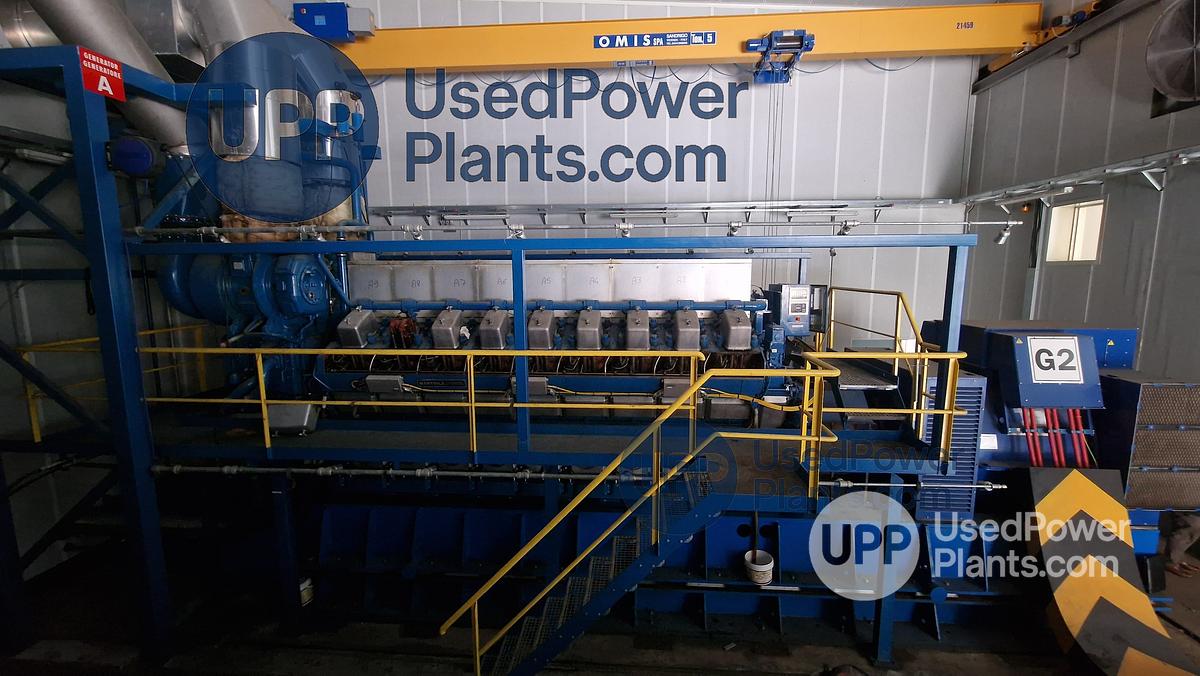 Used Used 13.5 MW Wärtsilä 18V32LN HFO Power Plant for Sale
