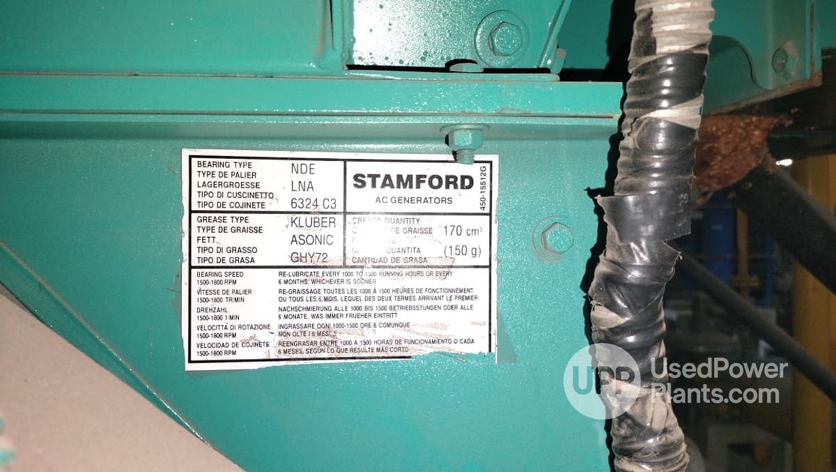 Used Cummins C2000 NSC Gas Genset