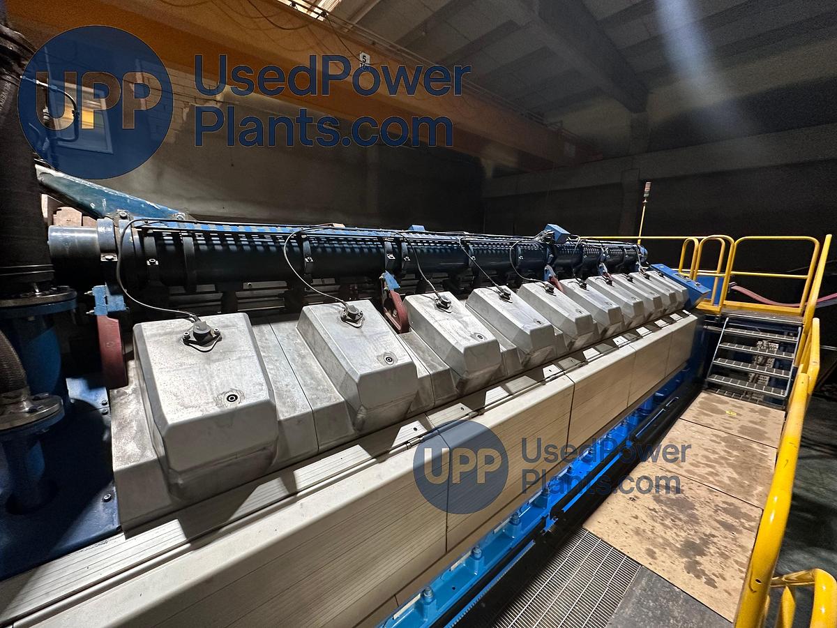 Used Wartsila 20V34SG Gas Power Plant 9.7 Megawatts