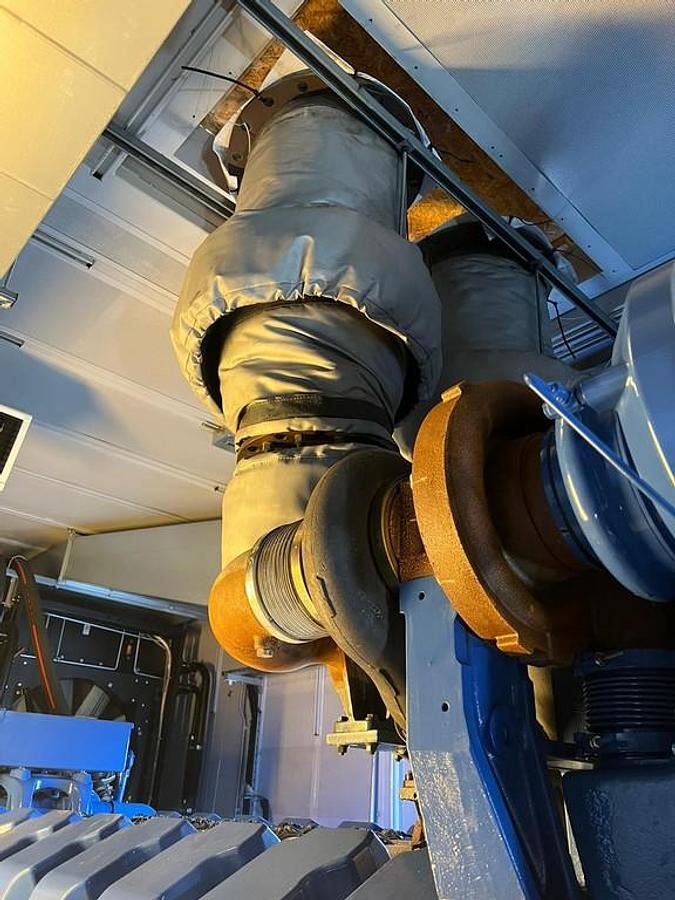 Used 2.4 MW 2016 Caterpillar C175-16 Diesel Generator Set